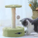 Ver imagem 4 de Arranhador para Gatos Bola Brincadeira Arranhar Brincar Pet Shop Sisal Interativo Macio Confortável 