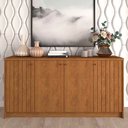 Ver imagem 4 de Aparador Buffet para Sala de Jantar Lia 100% MDF com 4 Portas Cimol Savana 3