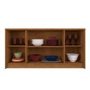 Ver imagem 3 de Aparador Buffet para Sala de Jantar Lia 100% MDF com 4 Portas Cimol Savana 3