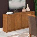 Ver imagem 1 de Aparador Buffet para Sala de Jantar Lia 100% MDF com 4 Portas Cimol Savana 3