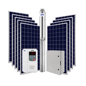 Kit Bomba Submersa Energia Solar Irrigação 2CV Até 28800L/d