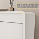 Ver imagem 6 de Cômoda 8 Gavetas Orgânica Luna 100% MDF 158cm Yescasa Branco/Neve