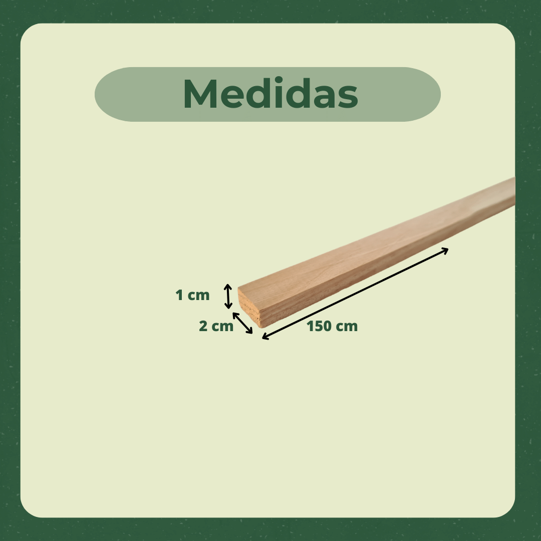 50 Ripas/sarrafos de 1x3x150 Cm Madeira de Pinus - 3