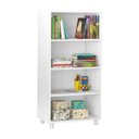 Ver imagem 2 de Kit 2 Estantes Infantil Montessoriana Multiuso Branco