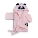 Ver imagem 3 de Roupão Atoalhado com Capuz Algodãozinho Panda Rosa Gg