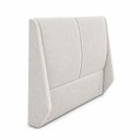 Ver imagem 4 de Cabeceira Moderna Louvre Casal Bouclé Off White - Sallar Home