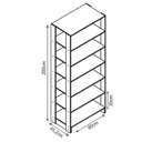 Ver imagem 2 de Closet Multi Yes Com Cabideiro Porta E 12 Prateleiras Nova Mobile Montana
