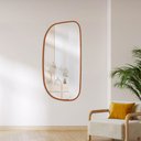 Ver imagem 1 de Espelho Decorativo Orgânico Grande Modelo Ágata 50x110 para Quarto Banheiro Hall