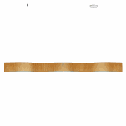 Lustre Madeira Retangular Linear Led Integrado 150cm -snk 02 - 4