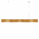 Ver imagem 4 de Lustre Madeira Retangular Linear Led Integrado 150cm -snk 02