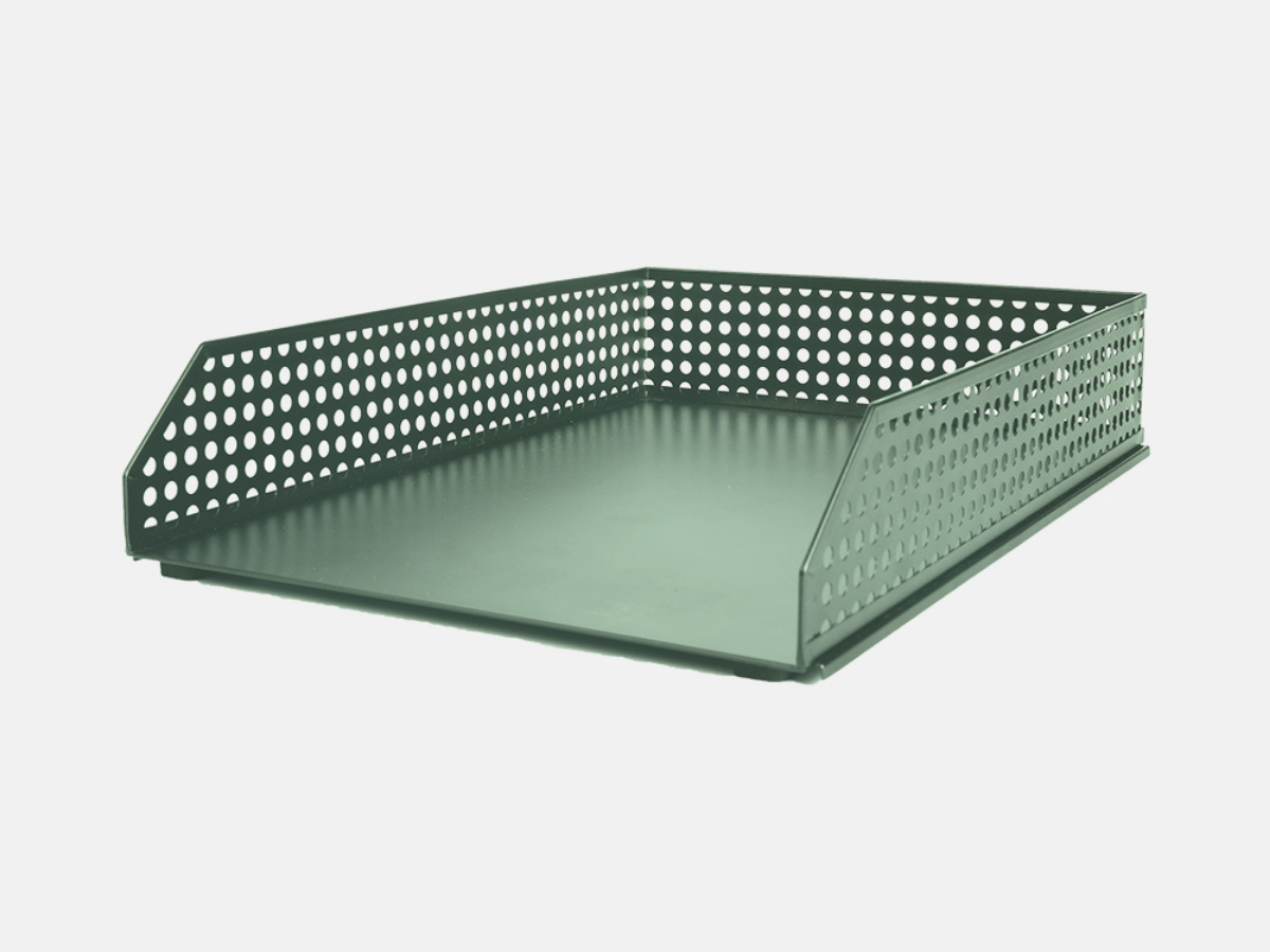 PORTA DOCUMENTOS EMPILHAVEL DE MESA - 1