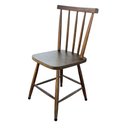 Ver imagem 2 de Jogo de Jantar Colonial Brisa Mesa 90 Cm + 04 Cadeiras Imbuia Rustico