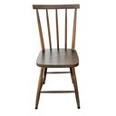 Ver imagem 3 de Jogo de Jantar Colonial Brisa Mesa 90 Cm + 04 Cadeiras Imbuia Rustico