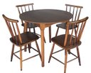 Ver imagem 6 de Jogo de Jantar Colonial Brisa Mesa 90 Cm + 04 Cadeiras Imbuia Rustico