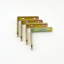 Ver mais imagens de Suporte (cantoneira) P/ Móveis 2.1/2 Pol - Kit C/ 25 Pcs Hayner 2.1/2x2.1/2