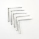 Ver imagem 3 de Suporte (cantoneira) P/ Móveis 2.1/2 Pol - Kit C/ 25 Pcs Hayner 2.1/2x2.1/2