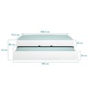 Ver imagem 3 de Bicama Solteiro Chiara Branco - Phoenix Baby