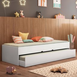 Bicama Solteiro Chiara Branco - Phoenix Baby - 2 Bicama Solteiro Chiara Branco - Phoenix Baby - 2