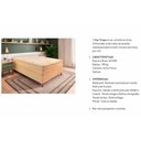 Ver imagem 2 de Cama Box Baú King: Colchão Molas Ensacadas Paropas MasterPocket Star Dream + Base CRC Courano