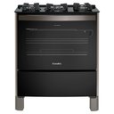 Ver imagem 2 de Fogão Esmaltec Esmeralda 5b Inox Timer Grill Elétrico