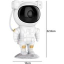 Ver imagem 4 de Projetor Abajur Estrelado Luminária Astronauta USB Luz LED Giratório Múltiplas Cores