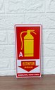 Ver imagem 3 de Placa de Sinalização Extintor Agua a 15x30 Madeira Papel