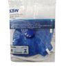 Respirador Ksn C/ Valvula Azul 2002 Máscara Pff2 (cx 100 Pç):azul - 1