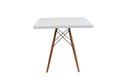 Ver imagem 6 de Kit Mesa Eiffel Branca Quadrada 80Cm + 04 Cadeiras Eiffel