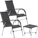 Ver imagem 1 de Conjunto de Cadeiras e Mesa para Área Varanda Edícula Trama Original