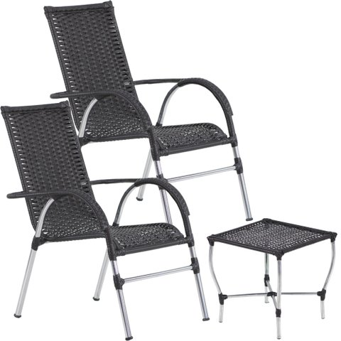 Conjunto de Cadeiras e Mesa para Área Varanda Edícula Trama Original