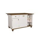 Ver imagem 1 de Ilha + Tampo Retrô Off White -nogueira Cozinha Cozinha Gourm