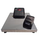 Ver imagem 1 de Balança Industrial Ramuza 150kg/50g Bivolt IDR10.000 Impressora Térmica