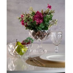 Jogo 4 Pratos Raso de Porcelana New Bone Pearl Branco 27cm - Lyor - 2