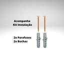 Ver imagem 7 de Toalheiro Triplo Parede 60cm Preto - Big House Shop