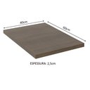 Ver imagem 2 de Tampo para Balcão Lux de 40 X 60 Cm Madesa - Rustic
