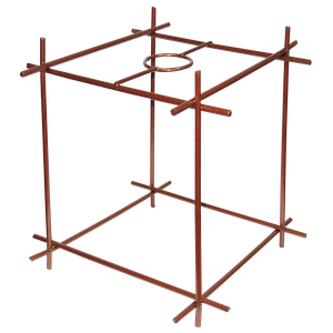 Cupula de Aramado Dado Cobre para Pendentes e Abajures