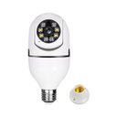 Ver imagem 3 de Camera Ip Giratoria 360 C Wifi Lampada Segurança Externa Hd