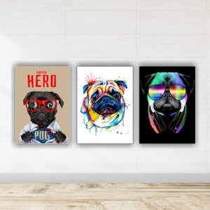 Kit Quadros Decorativos PET 3 peças