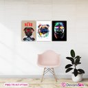 Ver imagem 2 de Kit Quadros Decorativos PET 3 peças