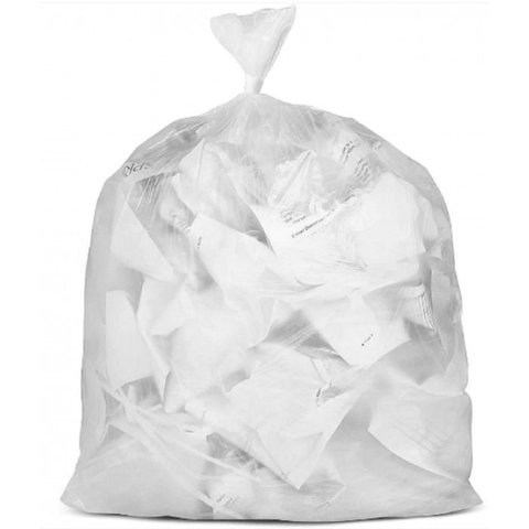 Saco de Lixo Especial 40l 45x55cm Transparente C/ 100un - Bayplastic