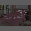Ver imagem 4 de Edredom Conforto 5 Peças Casal Queen Dupla Face Casa Dona