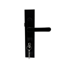 Ver mais imagens de Fechadura Giro para Porta de Aluminio Preto Fosco Moderno Bfd