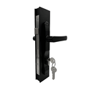 Ver imagem 3 de Fechadura Giro para Porta de Aluminio Preto Fosco Moderno Bfd