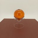 Ver imagem 6 de Vaso Decorativo de Vidro Âmbar 13x13x13cm Enfeite Sala Mesa Estante Aparador