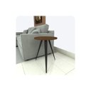 Ver imagem 2 de Mesinha Lateral Sala Quarto de Canto Redonda P.m Fs