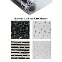 Ver imagem 2 de Papel Parede Adesivo Sala Quarto Rolo 45x10m Multicolorido Cactus