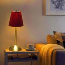 Ver imagem 4 de Luminaria de Mesa Led 3 Tons Controle de Intensidade Usb Bateria Recarragavel Abajur Quarto Cabeceir