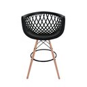 Ver imagem 5 de Kit 2 Banquetas Web Empório Tiffany Preto