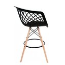 Ver imagem 4 de Kit 2 Banquetas Web Empório Tiffany Preto