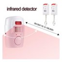 Ver imagem 2 de Alarme sem Fio 2 Controles Sirene Sensor Movimento Presença